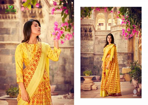Sanskar Vedika Fancy Ethnic Wear Designer Georgette Saree Collection